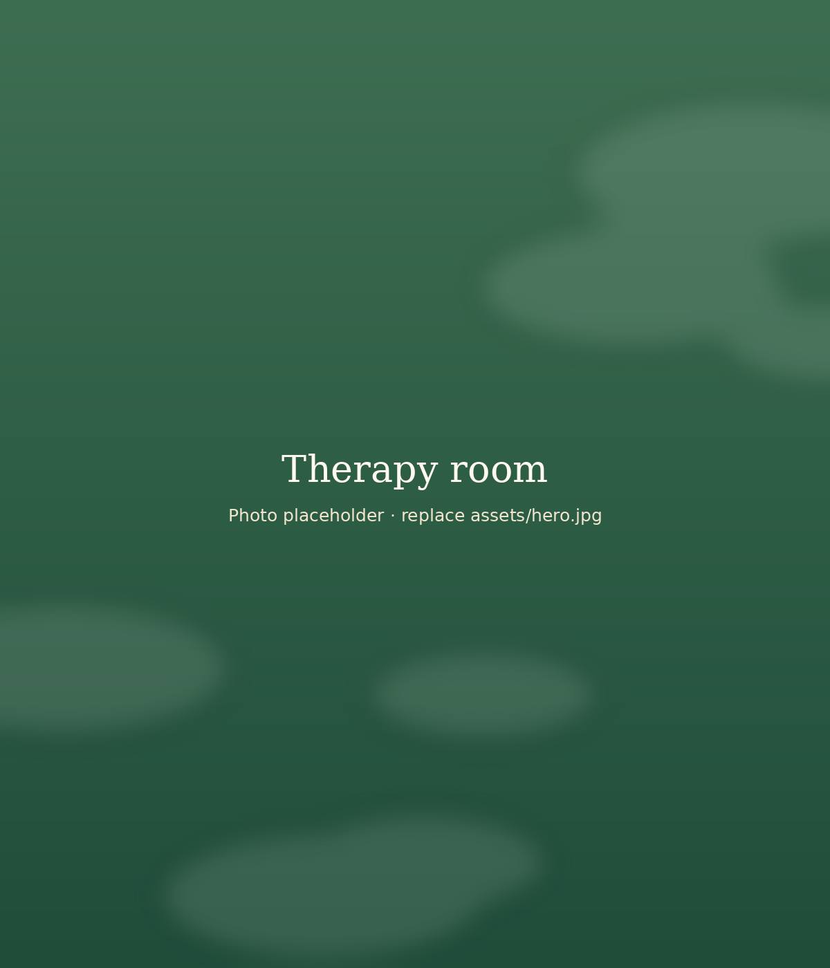 Calm, softly lit Panchakarma therapy room at Navtej Ayurved, Ahmedabad